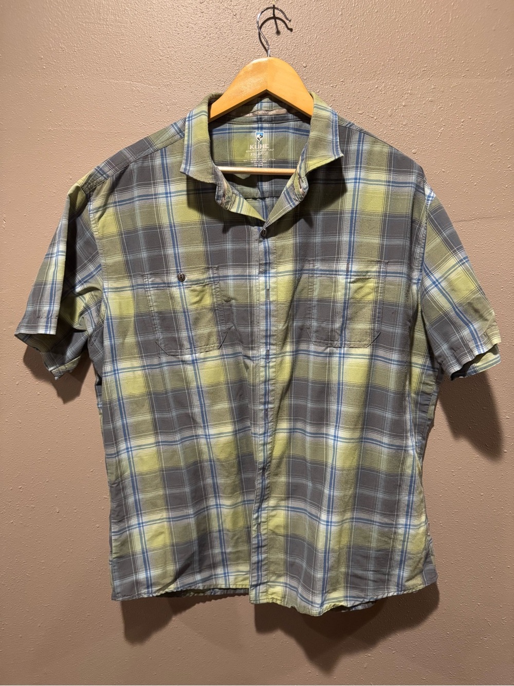 Men’s Kuhl Short Sleeve Button Up Shirt